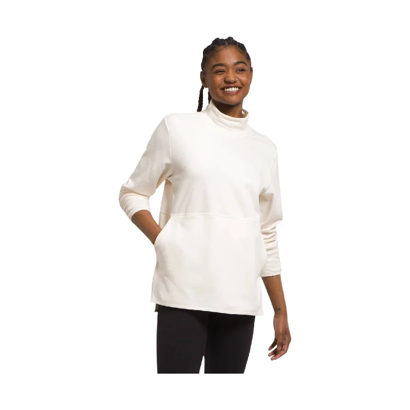 sleek and warm coatThe North Face Women's Canyonlands Pullover Tunic - Gardenia White Heather