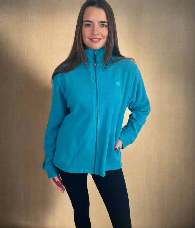 sleek sports hoodieAqua Polar Fleece Jacket