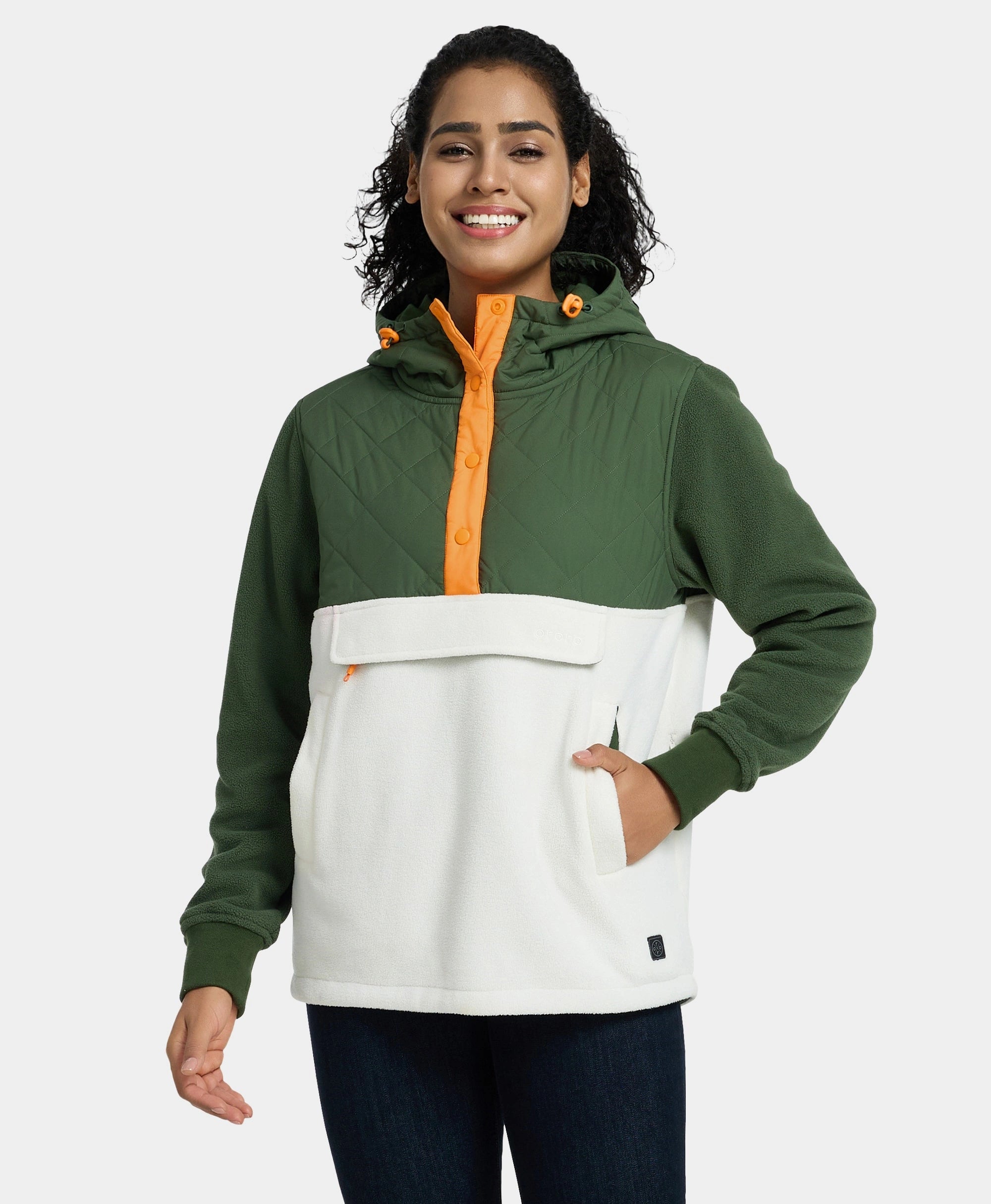 oversized pullover sweatshirtDaybreak Women's Colorblock Heated Anorak