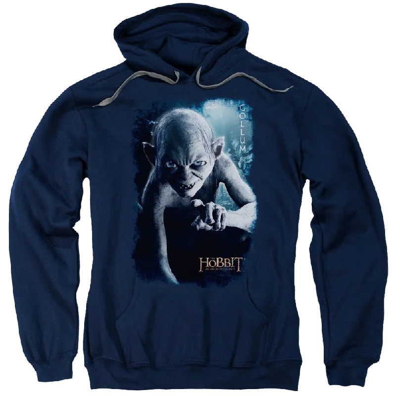 retro hoodieHobbit Movie Trilogy, The Gollum Poster - Pullover Hoodie