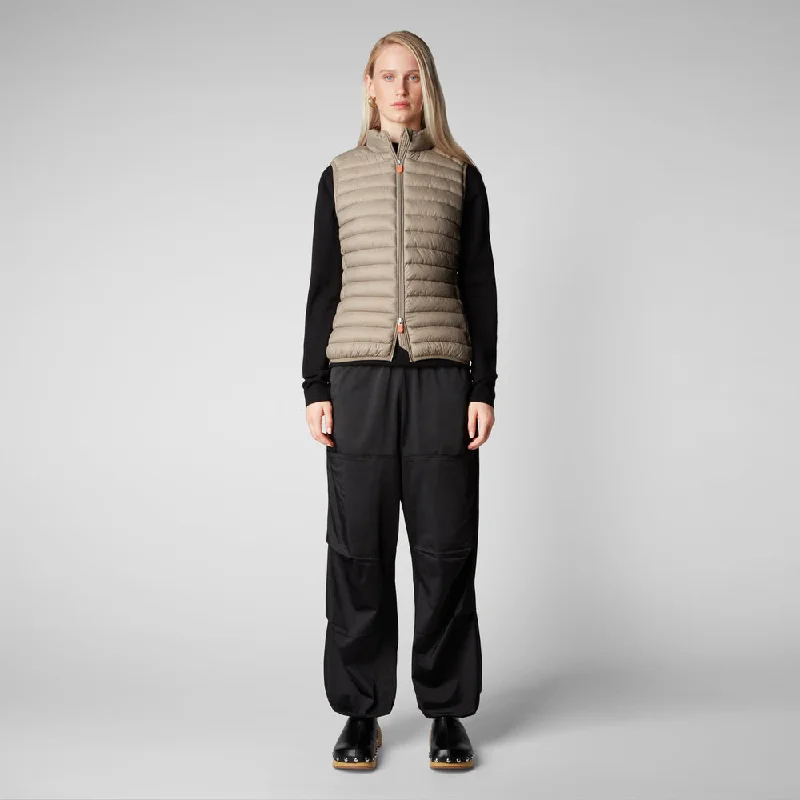 insulated trench coatWomen's Charlotte Puffer Vest In Elephant Grey