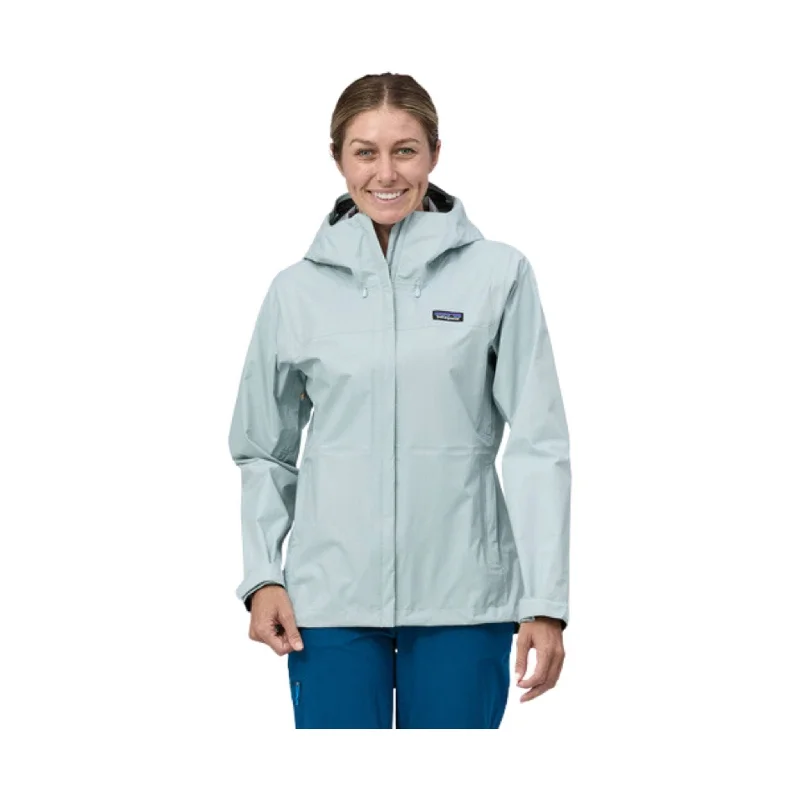 long-sleeve coatPatagonia Women's Torrentshell 3L Rain Jacket - Chilled Blue