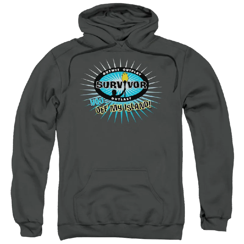 casual zip-up sweatshirtSurvivor Off My Island - Pullover Hoodie