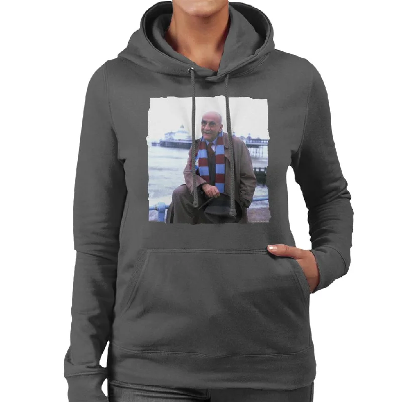 trendy zip-up hoodieTV Times Alf Garnett Till Death Do Us Part 1981 Women's Hooded Sweatshirt