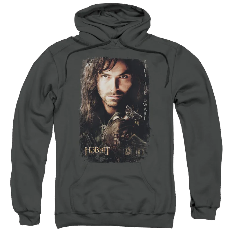 activewear hoodieHobbit Movie Trilogy, The Kili Poster - Pullover Hoodie