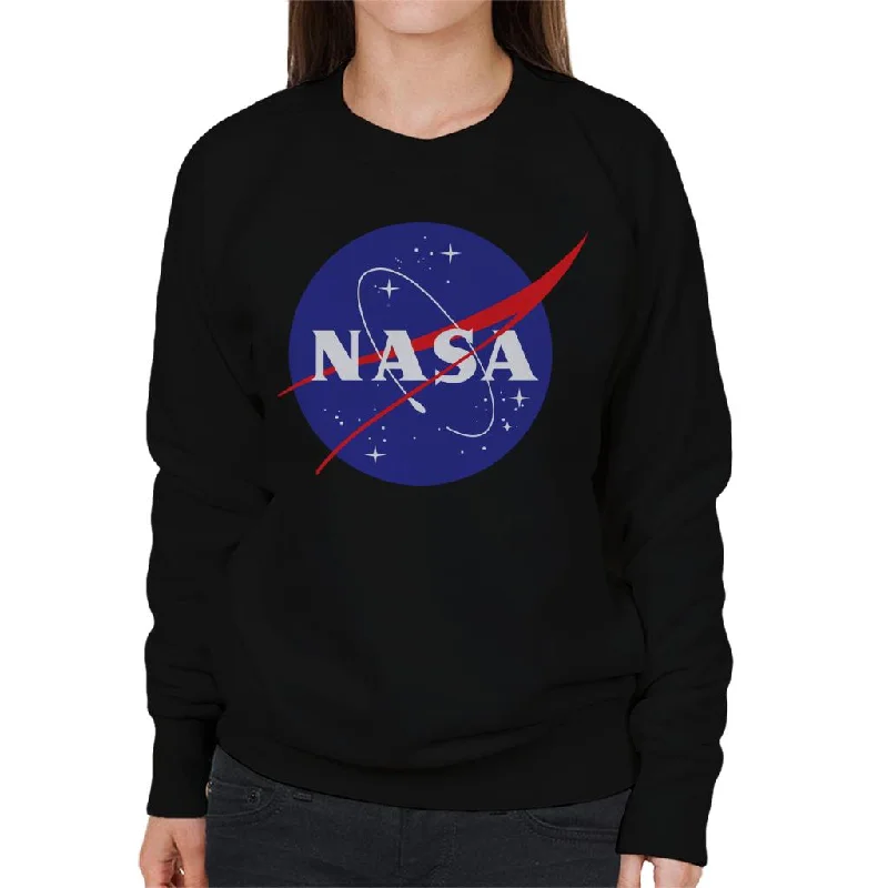 minimalist gym sweatshirtThe NASA Classic Insignia Women's Sweatshirt