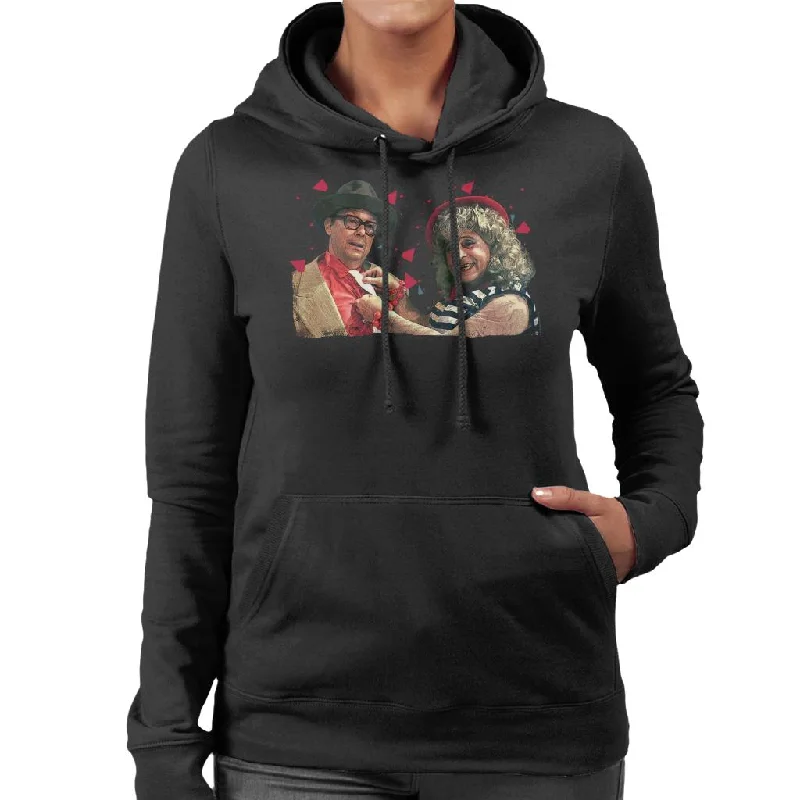 fashionable hoodieTV Times Morecambe And Wise In Costume Women's Hooded Sweatshirt