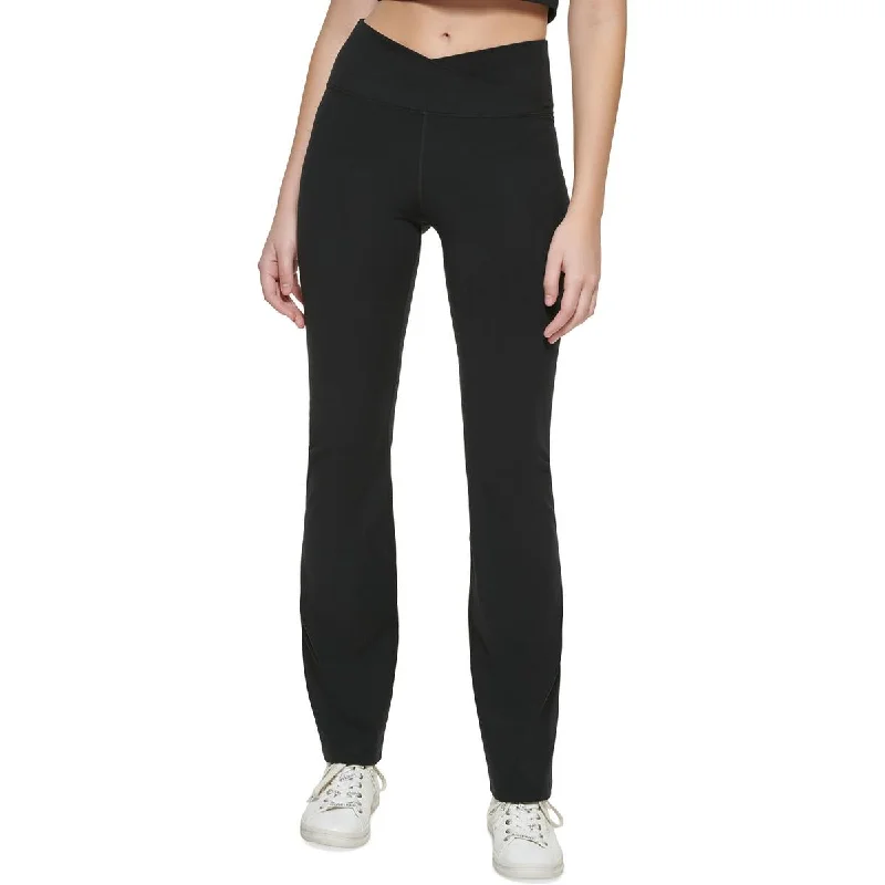 bold workout sweatshirtCalvin Klein Performance Womens Flare Crossover Waist Leggings