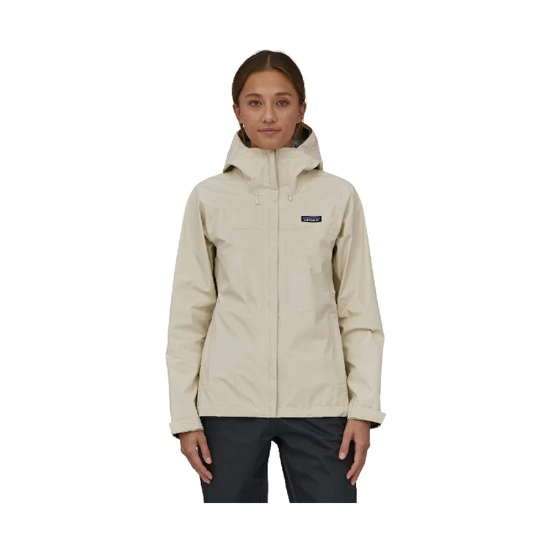 comfortable coatPatagonia Women's Torrentshell 3L Rain Jacket - Wool White