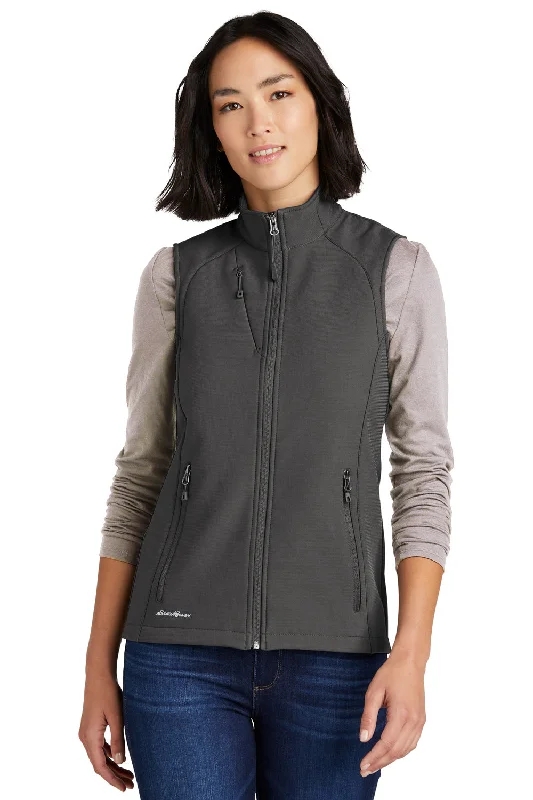 wool-blend coatEddie Bauer Womens Stretch Soft Shell Full Zip Vest - Iron Gate Grey