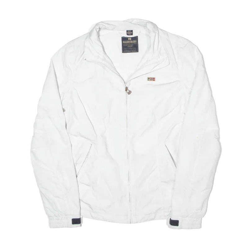 urban street coatNAPAPIJRI Shell Jacket White Womens M