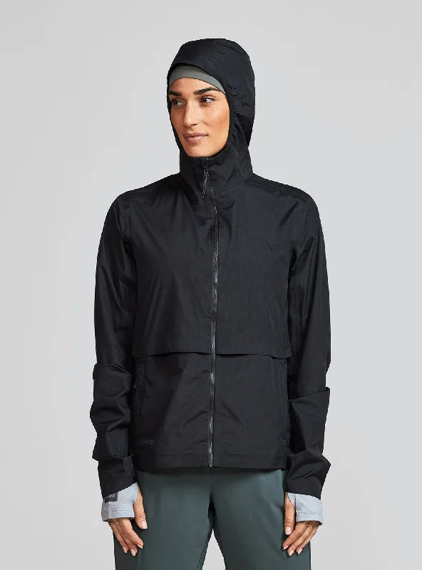 sleek and warm coatW's Rainrunner Pack Jacket 2.0