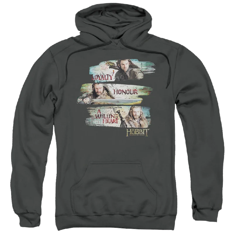 casual hoodie for workoutHobbit Movie Trilogy, The Loyalty And Honour - Pullover Hoodie