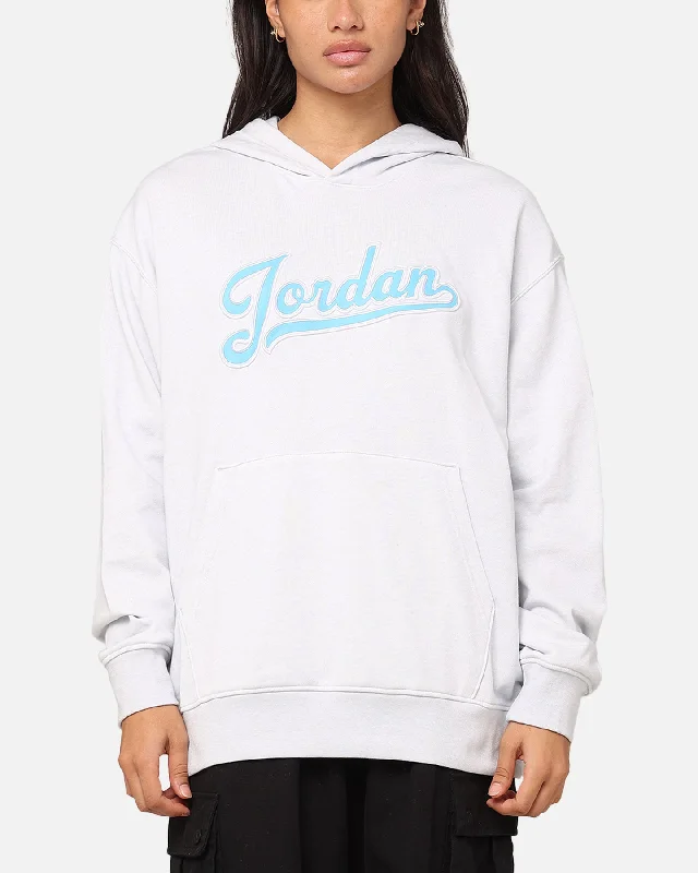 comfortable hoodieJordan Flight MVP Fleece Pullover Hoodie Pure Platinum