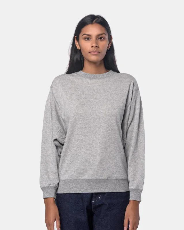 windproof jacketWide Sweatshirt in Grey