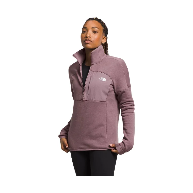 insulated trench coatThe North Face Women's Canyonlands High Altitude Half Zip - Fawn Grey