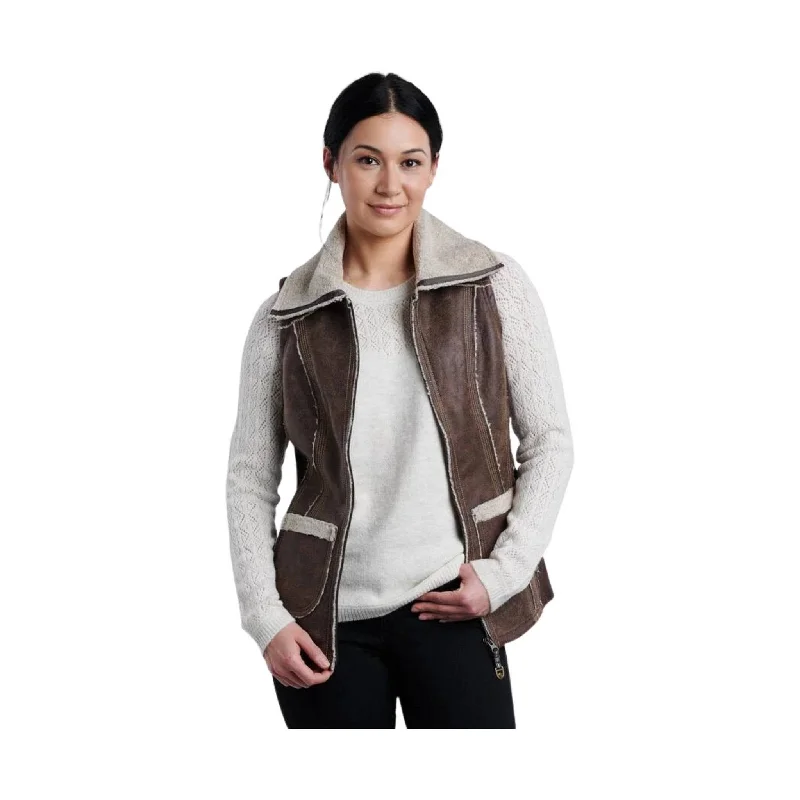 minimalist jacketKuhl Women's Dani Sherpa Vest - Oak