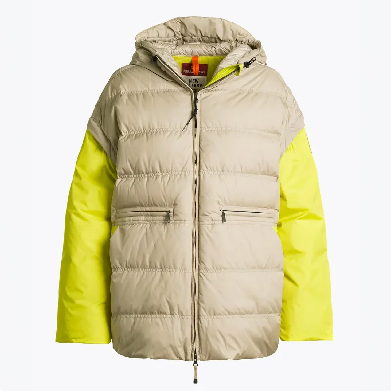 fashionable outerwearWomen's Down Jacket Scout Tapioca/citronelle