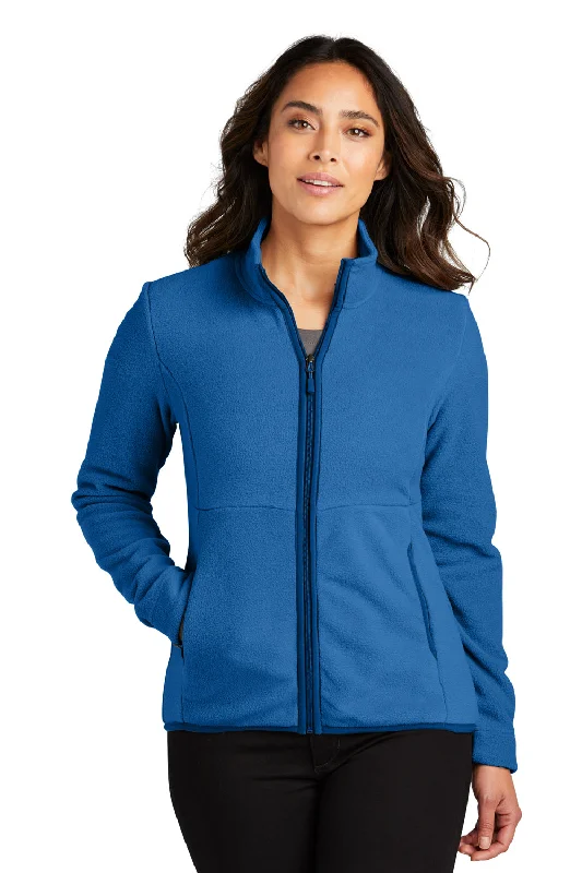 winter coatPort Authority Womens Connection Pill Resistant Fleece Full Zip Jacket - True Blue