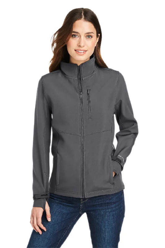 fashion coat with hoodSpyder Womens Touring Full Zip Jacket - Polar Grey