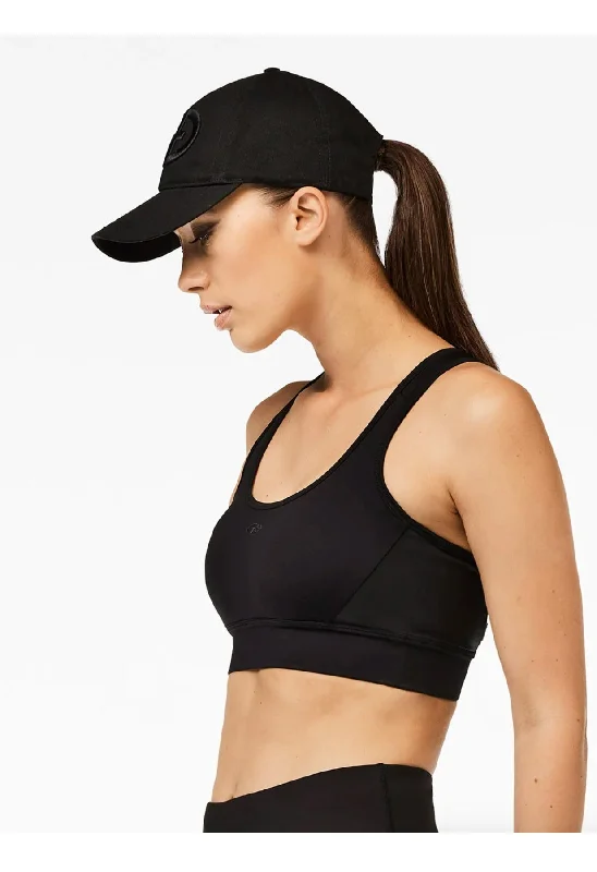 smooth fit athletic sweatshirtGoldbergh Mood Black Bra Top