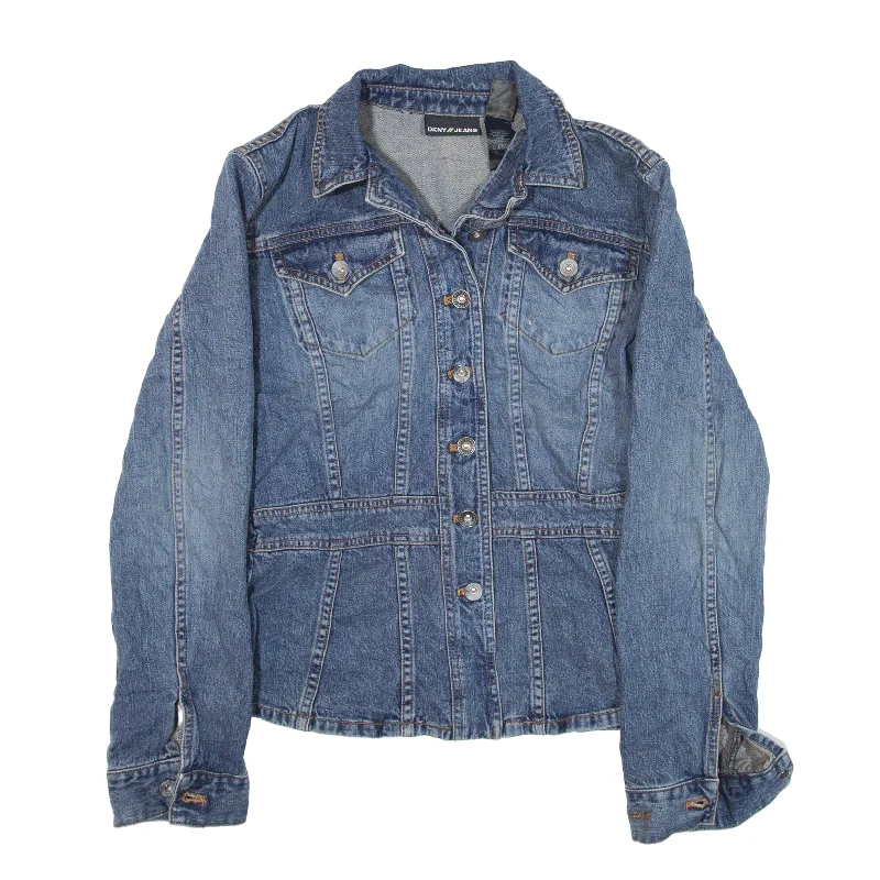 oversized coatDKNY Denim Jacket Blue Womens M