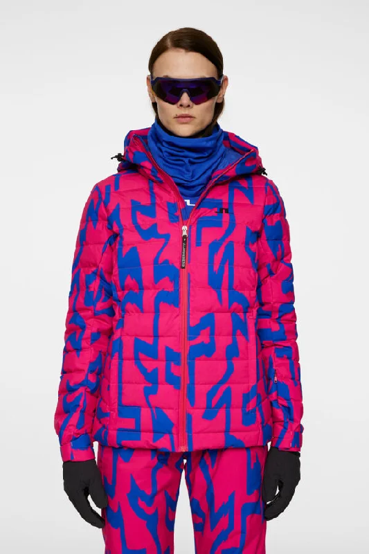 lightweight coatWomen's Thermic Print Down Jacket