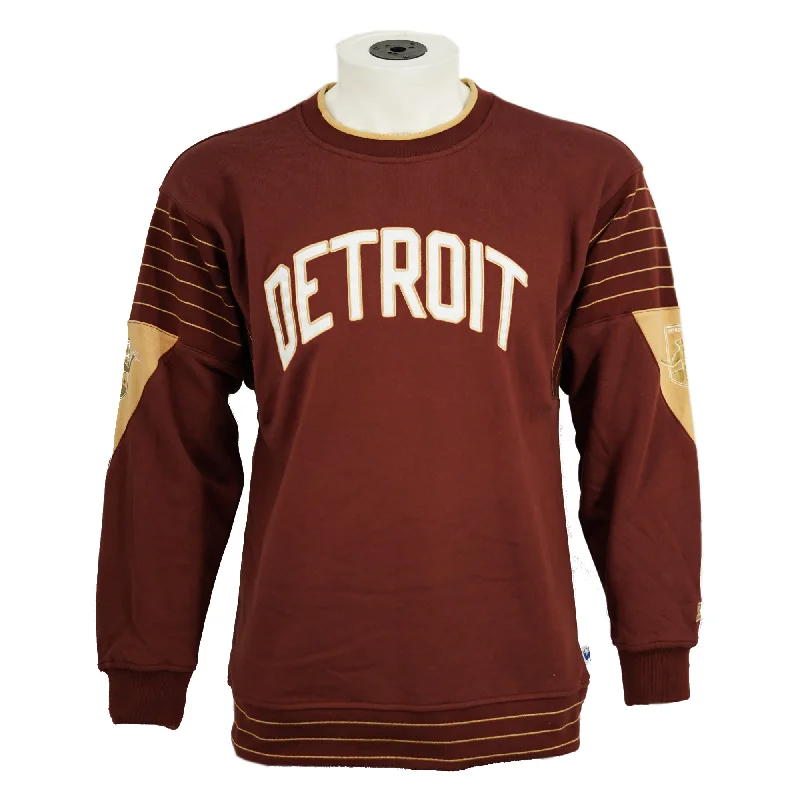 sporty jacketDCFC Vintage Crewneck Womens Sweatshirt- Maroon