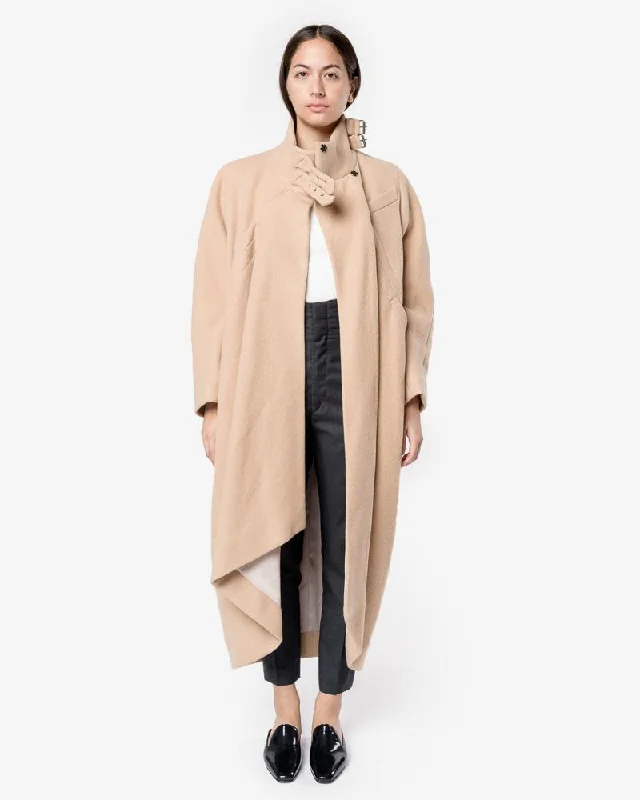 comfortable outerwearRosa Coat in Blush