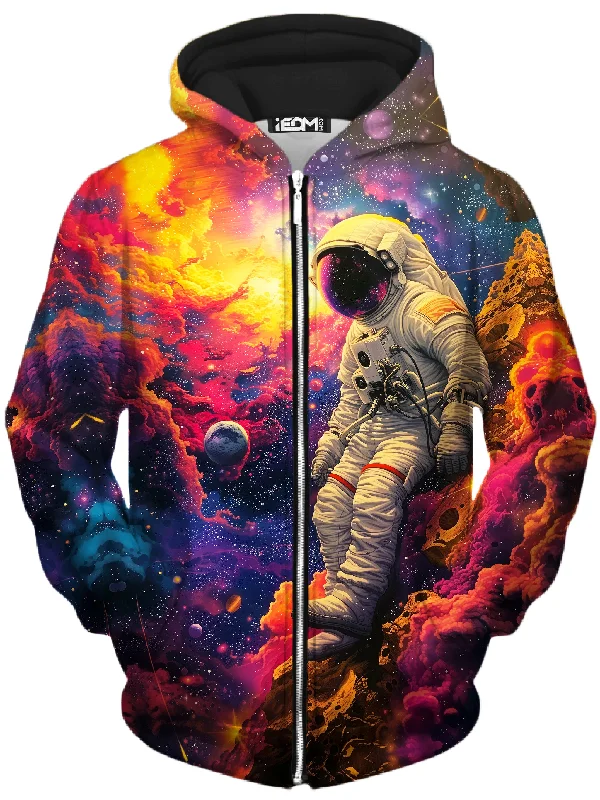 cozy hooded jacketAstro Journey Unisex Zip-Up Hoodie