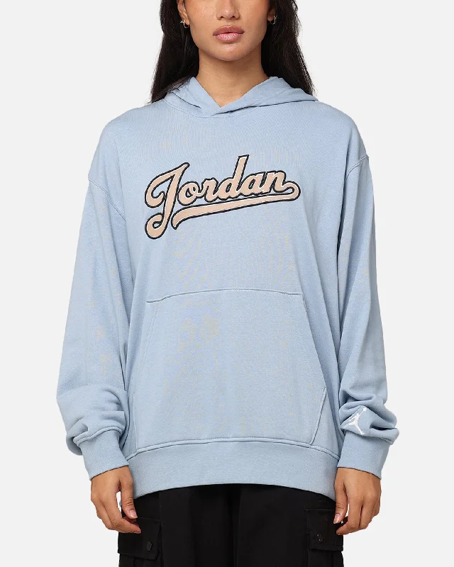 oversized hooded sweatshirtJordan Flight MVP Fleece Pullover Hoodie Blue Grey