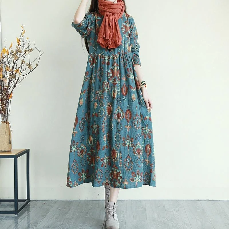 romantic dressJuliaFashion - 2024 Retro Double Layer Midi Dress