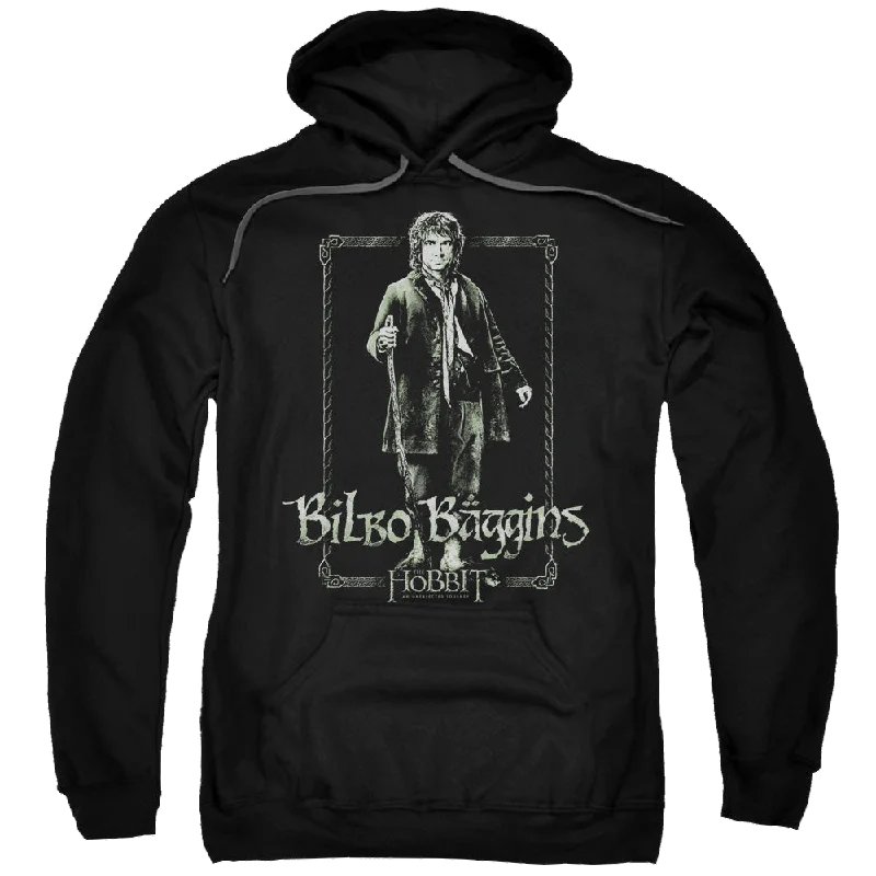 casual streetwear hoodieHobbit Movie Trilogy, The Bilbo Stare - Pullover Hoodie