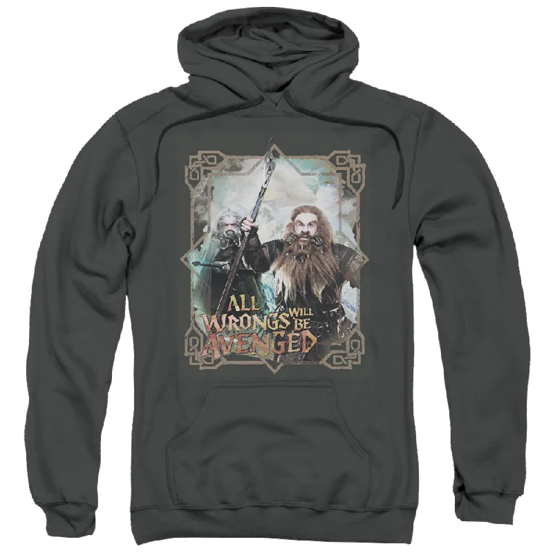 fleece hoodie for winterHobbit Movie Trilogy, The Wrongs Avenged - Pullover Hoodie