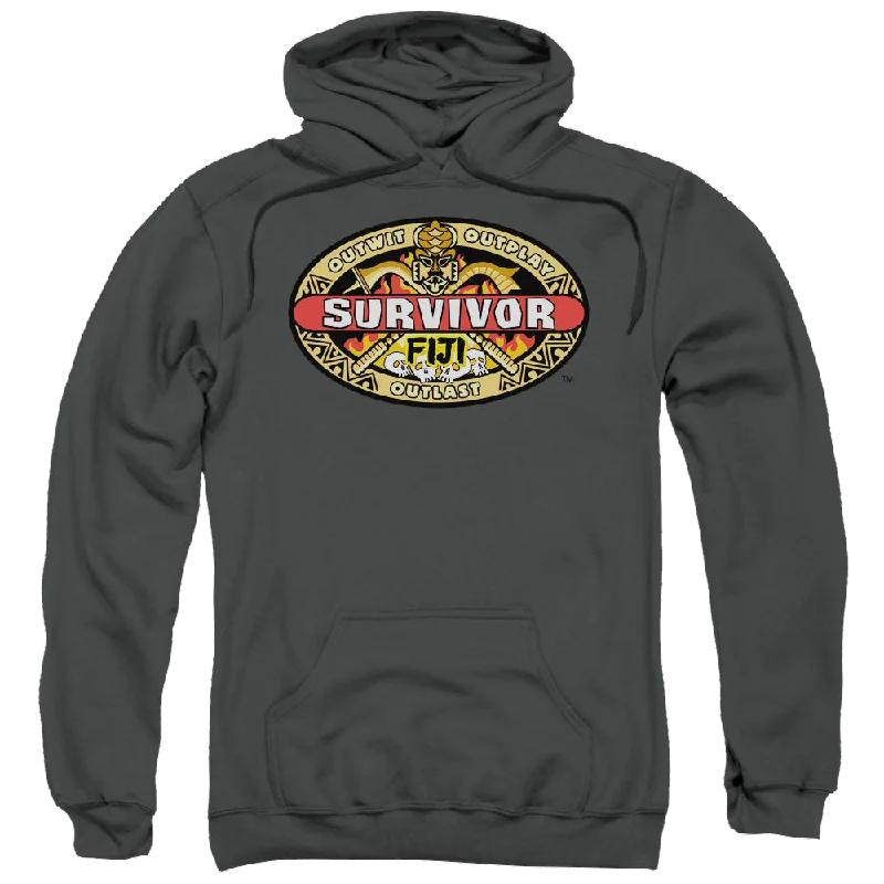 modern athletic hoodieSurvivor Fiji - Pullover Hoodie