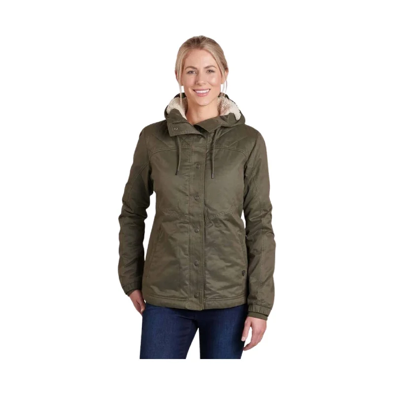 stylish peacoatKuhl Women's Celeste Lined Hoody - Sage