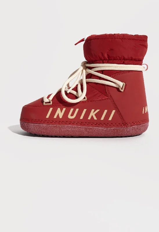 functional sports hoodieInuikii Mountain Puffer Winter Boot in Red