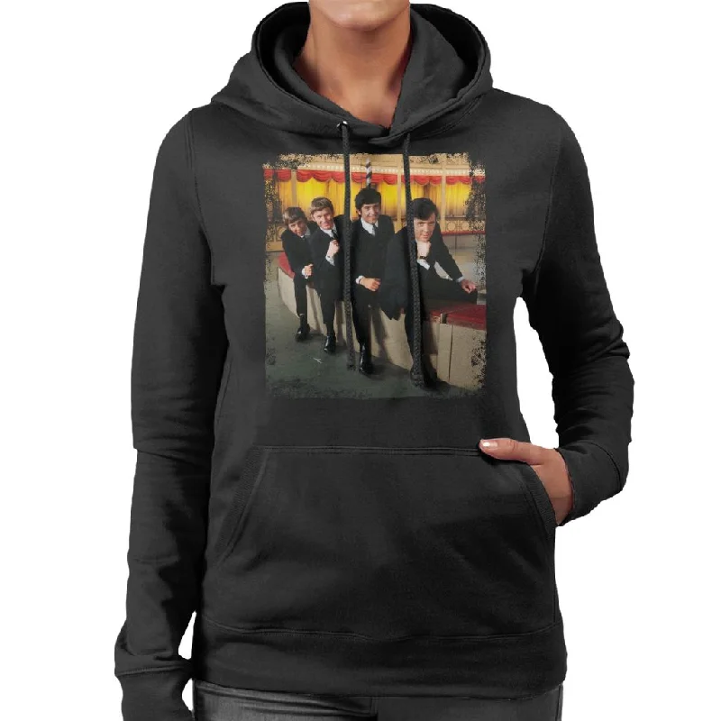 warm pullover hoodieTV Times Sixties Pop Group The Searchers Women's Hooded Sweatshirt