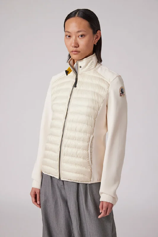 padded puffer coatParajumpers Olivia Jacket in Moonbeam