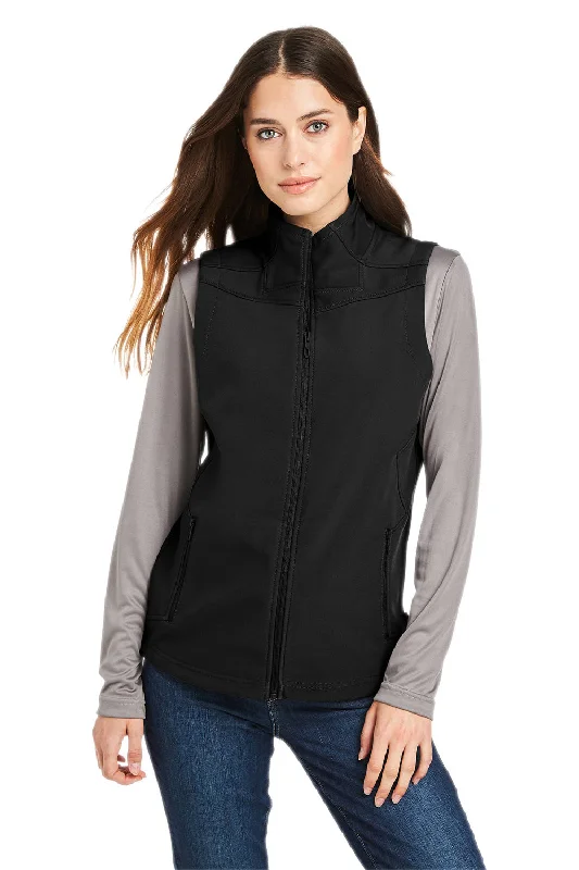 wool-blend coatSpyder Womens Touring Full Zip Vest - Black