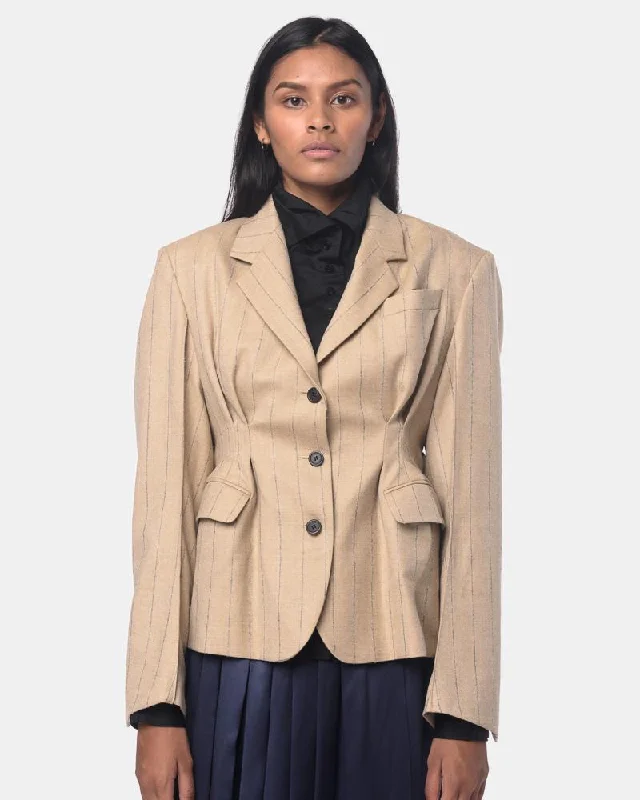 wool coatJoyce Blazer in Beige