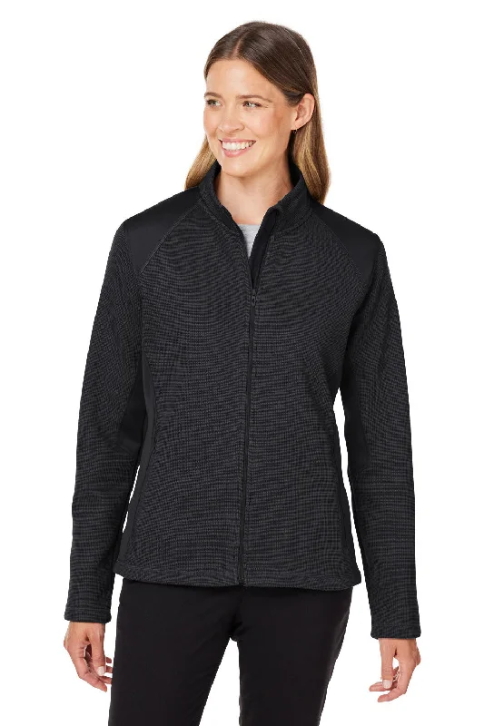 winter coatSpyder Womens Constant Canyon Full Zip Sweater Jacket - Black