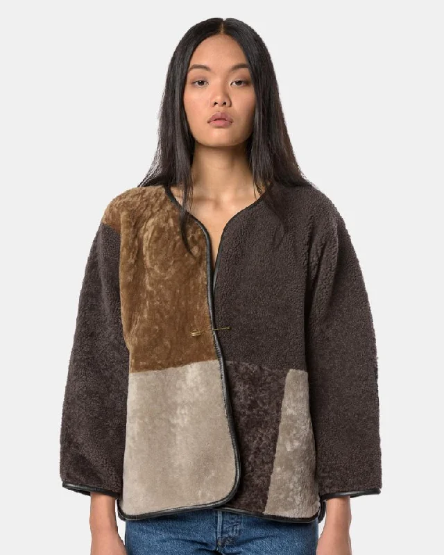 sleek jacketMidi Kimono in Tundra