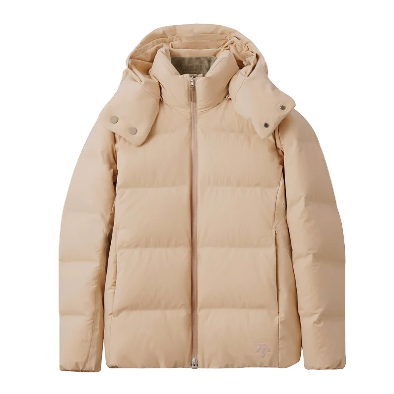 casual coatWomen's Descente MIZUSAWA DOWN JACKET "ANCHOR-L" IRISH CREAM BEIGE