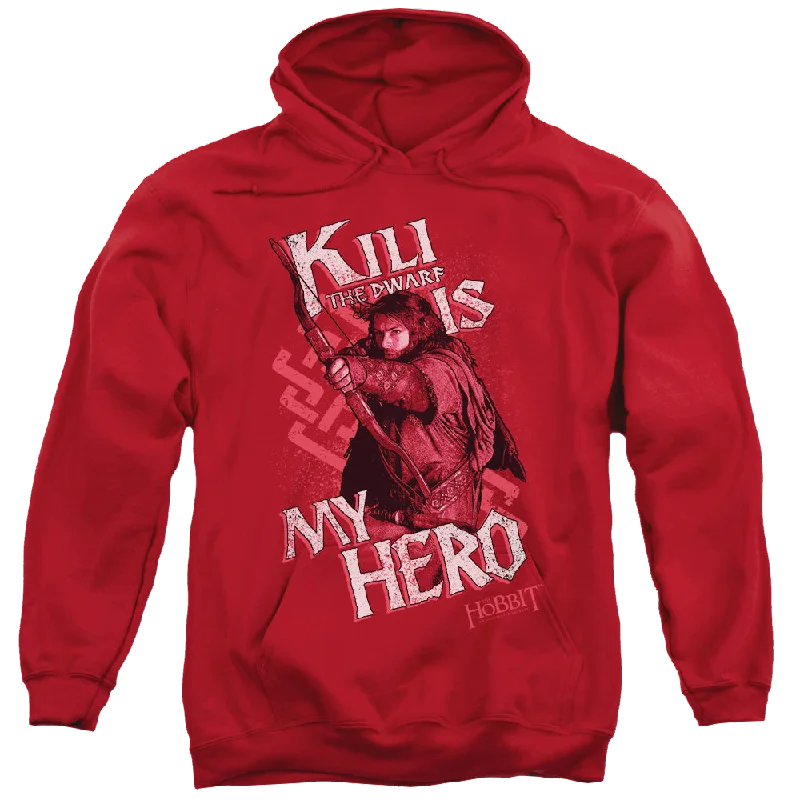 casual pullover hoodieHobbit Movie Trilogy, The Kili Is My Hero - Pullover Hoodie