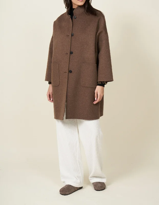 everyday winter coatHartford Women's Vadim Coat in Brown