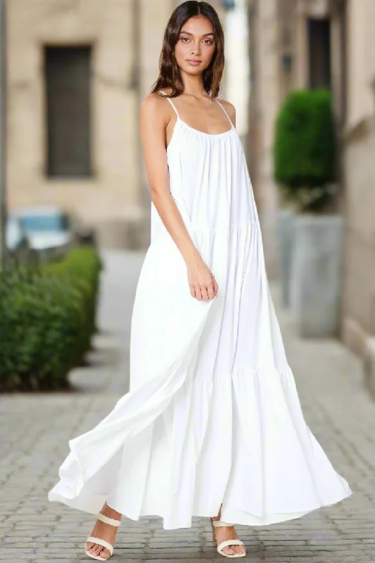 evening dressMaxi Sun Dress With Pockets