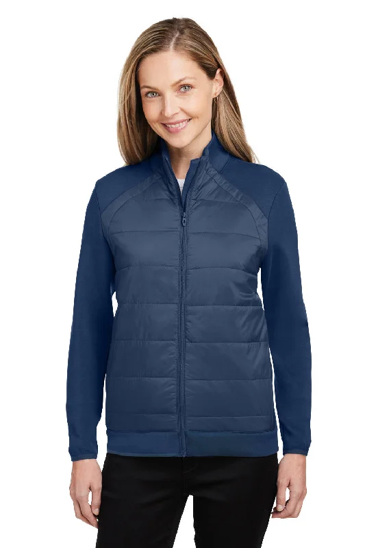 padded puffer coatSpyder Womens Impact Full Zip Jacket - Frontier Blue