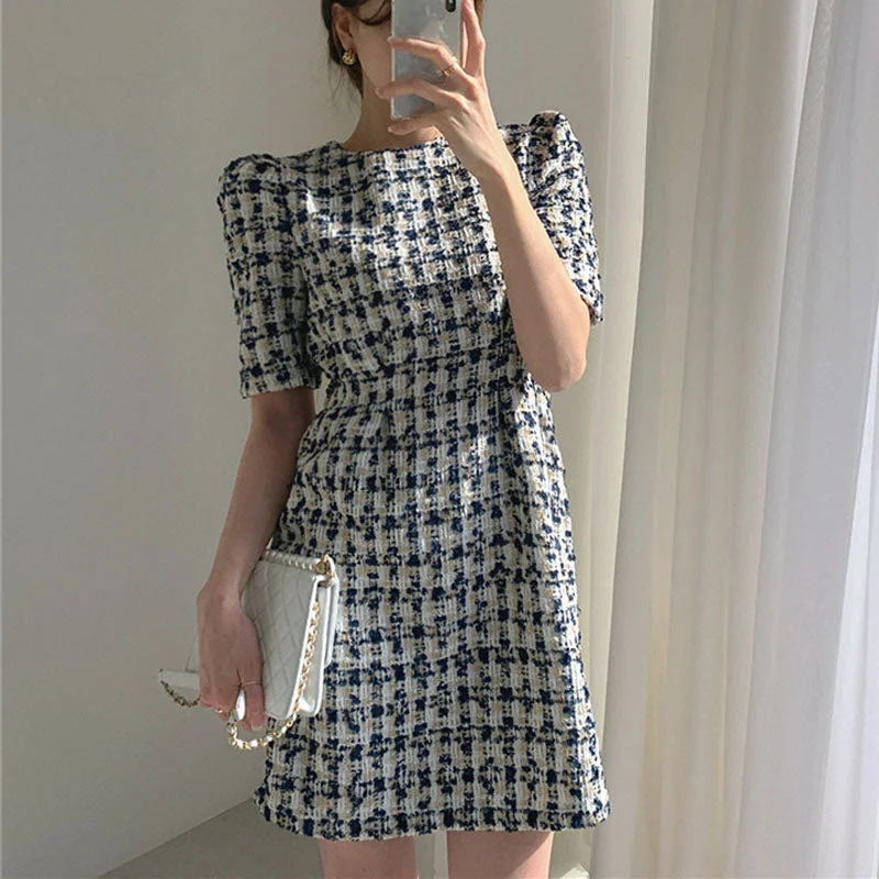 puff sleeve dressJulia Fashion - Women's Summer Dresses