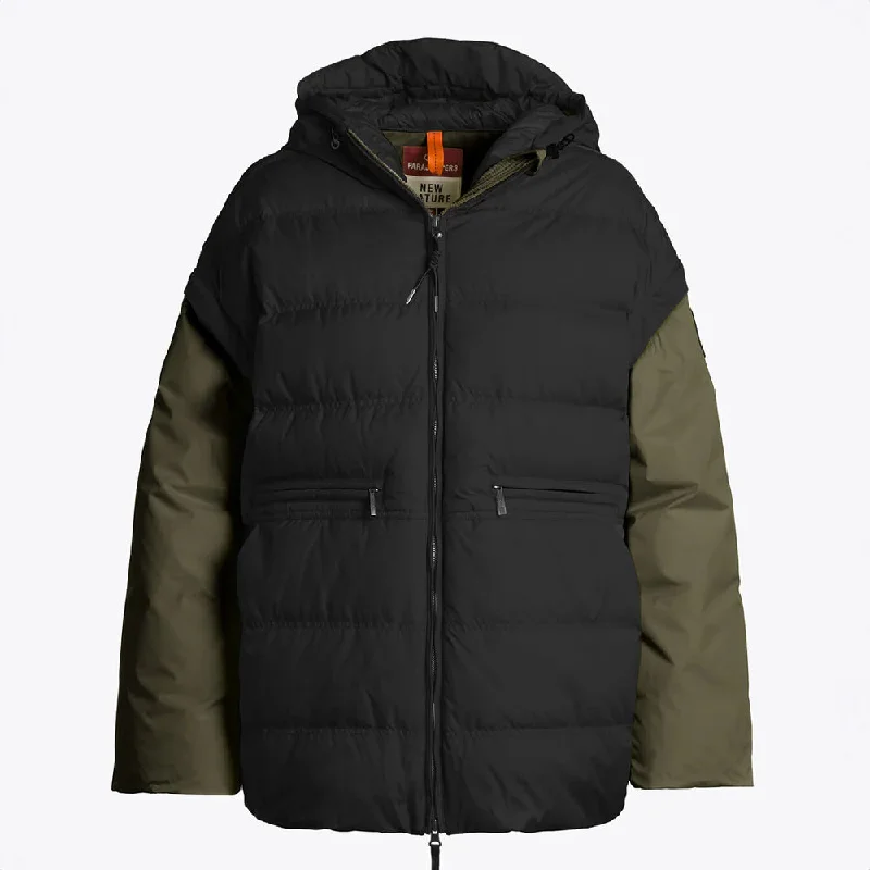 relaxed winter jacketWOMEN'S DOWN JACKET SCOUT BLACK/TOUBRE